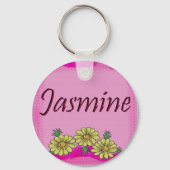 Jasmine Daisy Sleutelhanger (Voorkant)