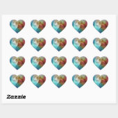 Jasmine de Kitten Hart Sticker (Vel)