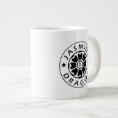Jasmine Dragon 20oz Mok - zwart-wit (Voorkant rechts)