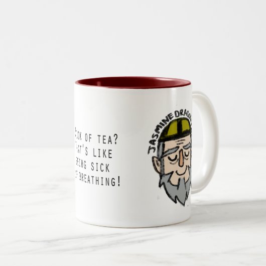 Jasmine Dragon Tea Mok (Voorkant rechts)