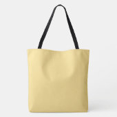 Jasmine effen effen kleur tote bag (Achterkant)