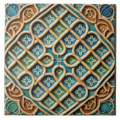 Jasmine en Aladdin Tegeltje (Voorkant)