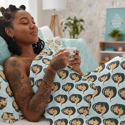 Jasmine Fleece Blanket Deken