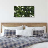 Jasmine Flowers Tropical Floral Botanical Canvas Afdruk (Insitu (Slaapkamer))