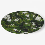 Jasmine Flowers Tropical Floral Botanical Papieren Bordje (Gekanteld)