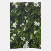 Jasmine Flowers Tropical Floral Botanical Theedoek (Verticaal)