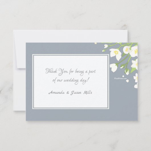 Jasmine Foto Lijst Bedankt (Achterkant)