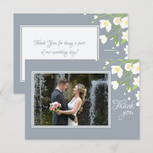 Jasmine Foto Lijst Bedankt (Voorkant / Achterkant)