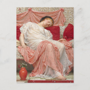 Jasmine, gemaakt door Albert Joseph Moore, Victori Briefkaart