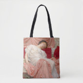 Jasmine, gemaakt door Albert Joseph Moore, Victori Tote Bag (Voorkant)