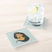 Jasmine Glas Onderzetter (Schuin)