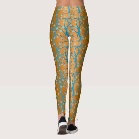 Jasmine Gold Leggings (Achterkant)