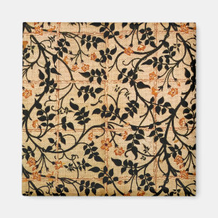 Jasmine-gordijnontwerp, 1868-70 (bedrukt) magneet