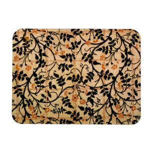 Jasmine-gordijnontwerp, 1868-70 (bedrukt) magneet