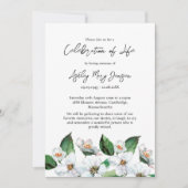 Jasmine-herdenkingsdienst Kaart (Voorkant)