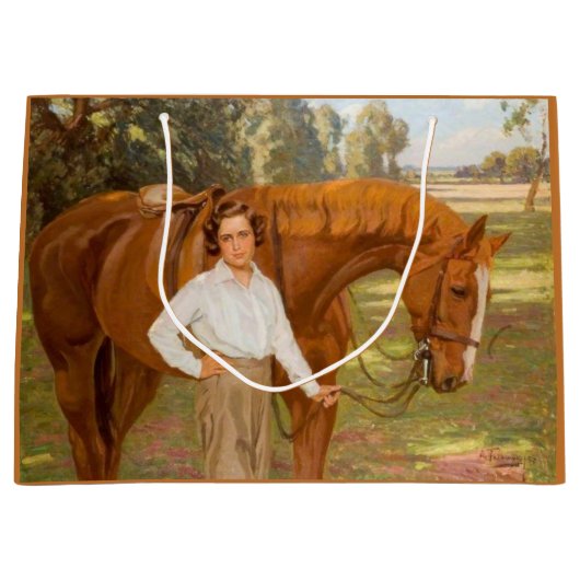 Jasmine het Paard (door Algernon Talmage) Groot Cadeauzakje (Voorkant)