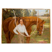 Jasmine het Paard (door Algernon Talmage) Groot Cadeauzakje (Achterkant)