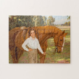 Jasmine het Paard (door Algernon Talmage) Legpuzzel