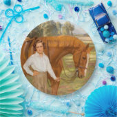 Jasmine het Paard (door Algernon Talmage) Papieren Bordje (Feest)