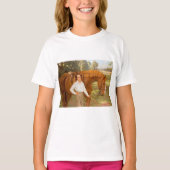 Jasmine het Paard (door Algernon Talmage) T-shirt (Voorkant)