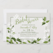 Jasmine Horizontale Uitnodiging (Voorkant)