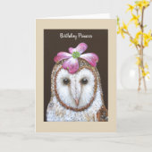 Jasmine is een verjaardagskaart voor de scharniere kaart (Gele Bloem)