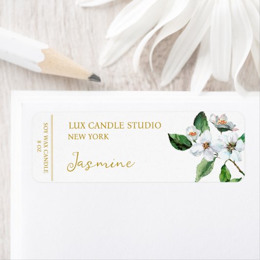 Jasmine kaarsetiket etiket (Insitu)