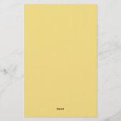 Jasmine & Leigray Minimalistisch Eenvoudig Modern Briefpapier (Achterkant)