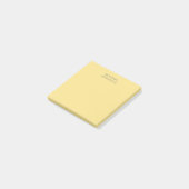 Jasmine & Leigrijs Minimalistische Vlakke Moderne  Post-it® Notes (Schuin)