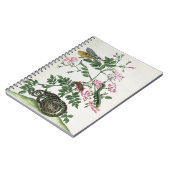 Jasmine: met slang, mot, caterpiller en chrysal notitieboek (Linkerzijde)