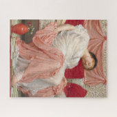 Jasmine (Mooie jonge slapende vrouw) Legpuzzel (Horizontaal)