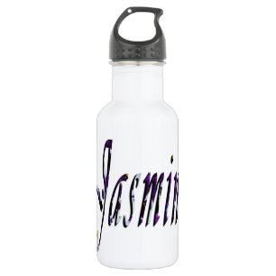 Jasmine, Naam, Logo, Herbruikbare waterfles voor