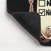 Jasmine Naam - Santa Naughty Leuke Lijst Grappige  Muismat (Hoek)