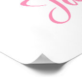 Jasmine Natuurlijk ben ik Geweldige naam Poster (Hoek)