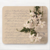jasmine op het oude script mousepad muismat (Voorkant)