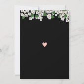 Jasmine op het zwarte en witte huwelijk Save the D Kaart (Achterkant)