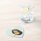 Jasmine Paper Coaster Kartonnen Onderzetters (Insitu)
