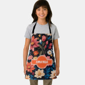 Jasmine Pastel Kleurrijk Gepersonaliseerd Patroon Schort (Insitu)