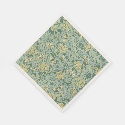 Jasmine, patroon van William Morris, Servet (Hoek)