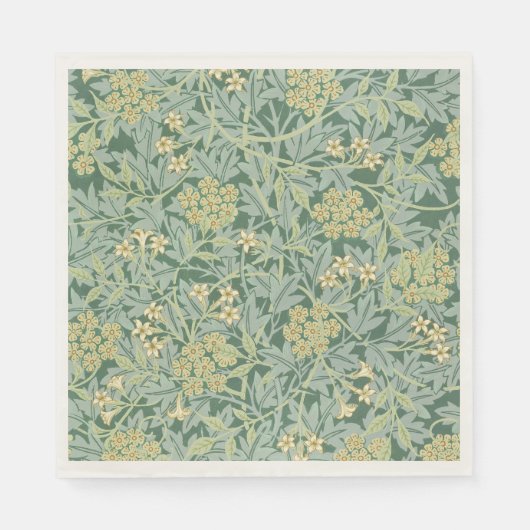 Jasmine, patroon van William Morris, Servet (Voorkant)