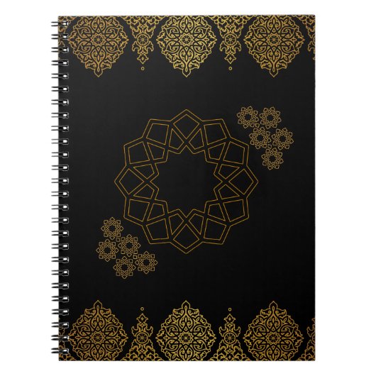 Jasmine Patterns - Arabisch Design Notitieboek (Voorkant)