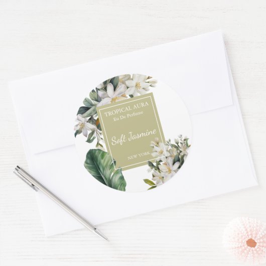 Jasmine Perfume Label (Envelop)