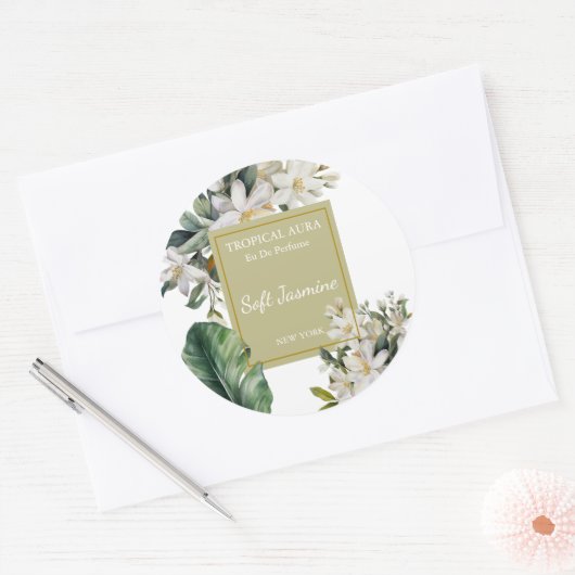 Jasmine Perfume Label (Envelop)