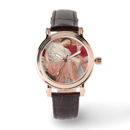 Jasmine (prachtige jonge slapende vrouw) horloge