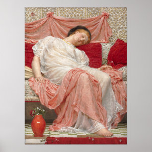 Jasmine (prachtige jonge slapende vrouw) poster