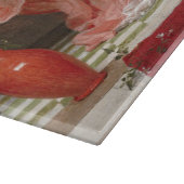 Jasmine (prachtige jonge slapende vrouw) snijplank (Hoek)