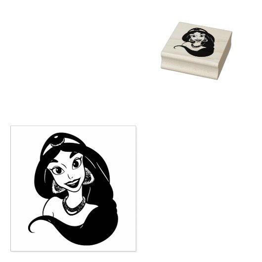 Jasmine Rubber Stamp Rubberstempel (Gestempeld)