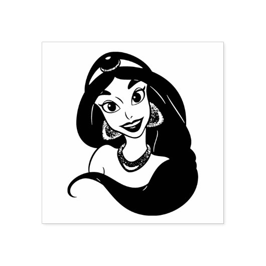 Jasmine Rubber Stamp Rubberstempel (Afrduk)