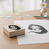 Jasmine Rubber Stamp Rubberstempel