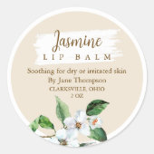 Jasmine Salve / balsem / Zeep Label (Voorkant)